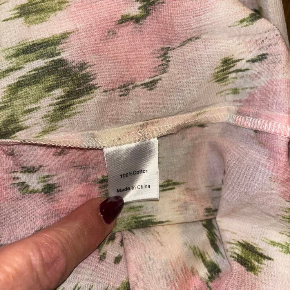 Tuckernuck XL Blush Ikat Blooms Lindsay Mini Dress size XL - Picture 5 of 7
